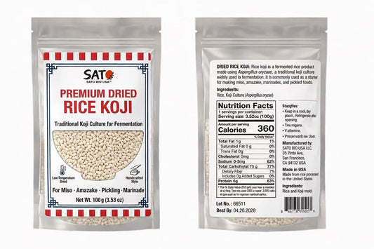 SATO PREMIUM DRIED RICE KOJI